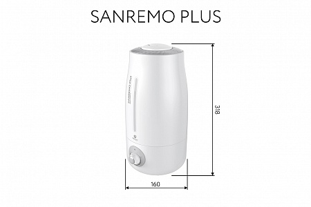 Увлажнитель воздуха SANREMO Plus RUH-SP400/3.0M-SV (1132803BR)
