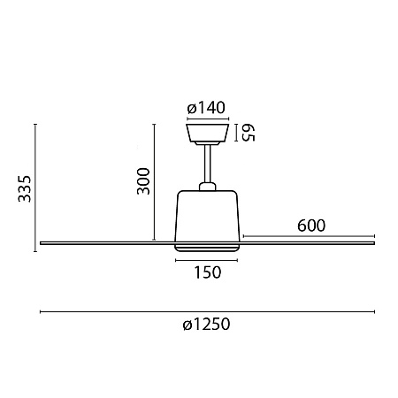 Потолочный вентилятор Molokai DC (33475FAR)