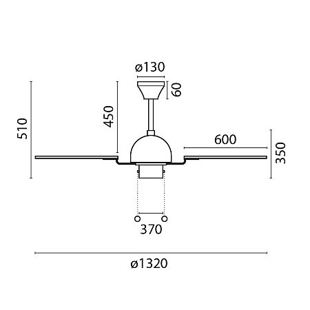 Потолочный вентилятор Cuba Brown (33352FAR)